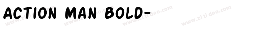 Action Man Bold字体转换